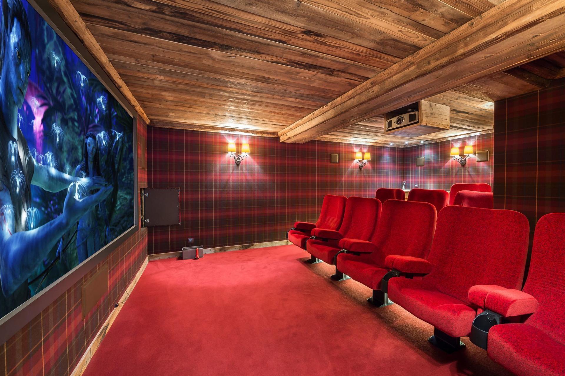 CHALET BELLECOTE AND ITS HOME CINEMA